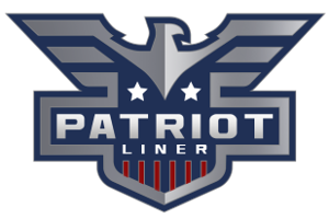 Hidden City Upfitters — Patriot Liner eagle badge logo